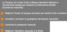 INDICAZIONI ONDE D'URTO DISFUNZIONE ERETTILE UDINE - DR.BATTIATO ANDROLOGO UDINE
